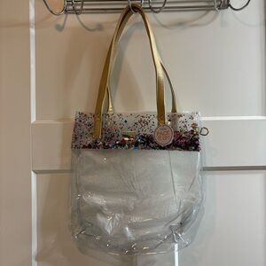 NWT Packed Party Confetti Stadium Tote Bag